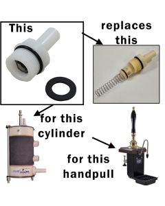 Inlet Tail for Higene/DDG Model BDV and HD Handpull Cylinders
