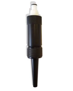 Aspirator Peg/Spile for Horizontal Cask on Stillage/Tilter (part 2 of 2 Quick Disconnect Fitting) 