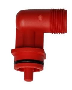 Single Out (L) 3/4BSP Cask Widge Outlet Beer Line Connector