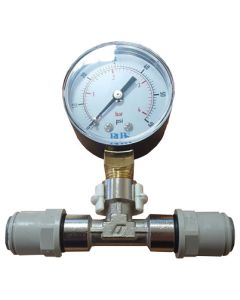 Inline Pressure Gauge 0-60PSI