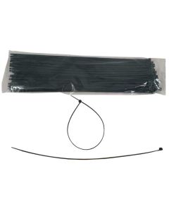 Cable Tie - BLACK 370mm x 7.6mm -100 PACK