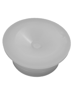 Cask Shive - Clear Plastic Ribbed with Membrane - 10 Pack 