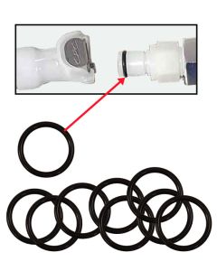 10 Pack O-Ring/Seal for Aspirator Male Quick Disconnects
