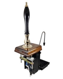 Professional Handpull - Bounty With 1/4pt Water Jacket Clamp-on in Brass & Oak