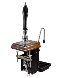 Professional Handpull - Bounty With 1/4pt Water Jacket Clamp-on in Chrome & Oak