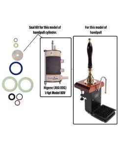 Seal Kit for Higene (AKA DDG) 1/4pt model BDV (AKA Chatsworth) Handpull