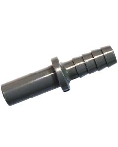 Tube to Hose, 3/8" Straight Stem x 5/16" Barbed Stem – Push Fit