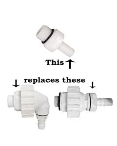 Replacement Homark Cylinder Inlet Tail with Non-Return