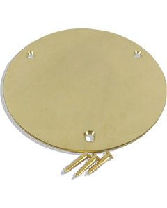 5" Dia Brass Round Bar Cover Disk 