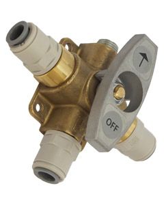 Change Over Valve (Brass) with 3/8” John Guest Port
