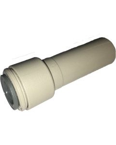 Stem To Tube Adaptor, 15mm Tube - 3/8" Push Fit