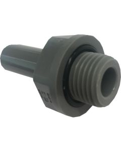 3/8" x 3/8" BSP Thread Stem Adaptor - Push Fit