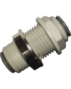 3/8" Bulkhead Connector - Push Fit