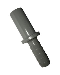 Tube to Hose, 1/2" Straight Stem x 3/8" Barbed Stem – Push Fit