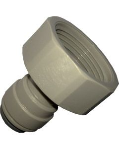 3/8” x 5/8” BSP Flat End Female Adaptor - Push Fit