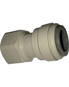 1/2” x 3/8” BSP Flat End Female Adaptor - Push Fit