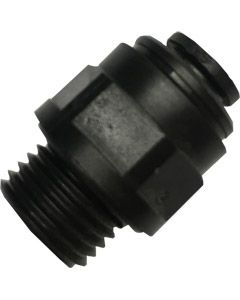 Straight Adaptor, 6mm Push Fit x 1/4 BSP Male Thread