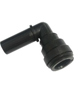 Stem Elbow, 15mm Stem x 15mm Push Fit