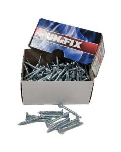 Woodscrew - pack - No8 size - Pozi Countersunk - Zinc Plated