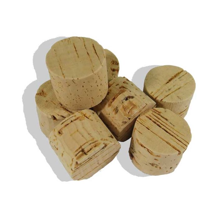 Bung QTY 100 Wooden Taper Clip Corks Tapered Cork Home Brew Cask Ale 