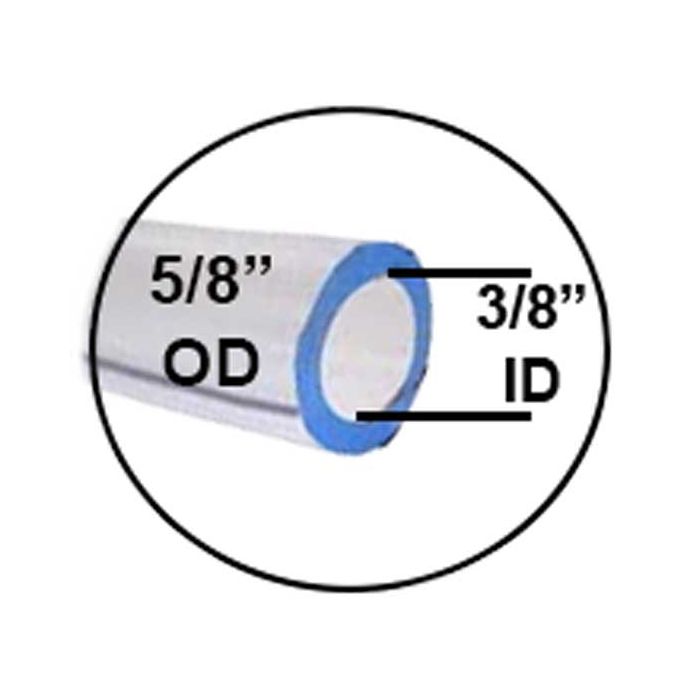 White Gas Line MDP Tubing 3/8 Outer Diameter