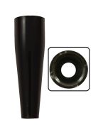 Lager Cider Tap Nozzle Plain Black 9/16 Thread