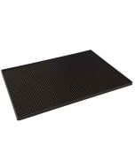 Bar Mat - Black Rubber 450mm x 300mm