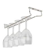 Glass Hanger 16'' Chrome