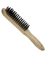 Wire Brush - 6 Row Wire Brush