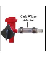 Cask Widge Vertical Extraction Aspirator Quick Disconnect (Part 2 of 2 Quick Disconnect)