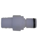 Vertical Extractor Rod and FleXtractor - 1/4" BSPT Quick Disconnect Male Coupling - For Broacher Vent (Part 2 of 2 Quick Disconnect)