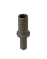 Tube to Hose, 3/8" Straight Stem x 1/2" Barbed Stem – Push Fit