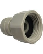 3/8” x ½” BSP Flat End Female Adaptor - Push Fit