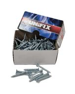 Woodscrew - pack - No10 size - Pozi Countersunk - Zinc Plated