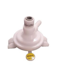 Check Valve - (EWL) Mk4 Check Valve - 3/8JG In - 1/2" Serrated/Barbed Outlet With Cleaning Lever / Override
