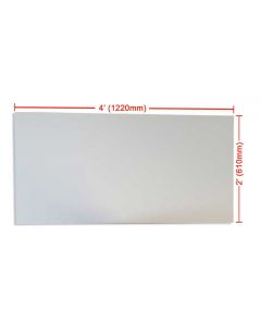 Cellar Board - 4' x 2' (1220mm x 610mm) x 15mm White Melamine