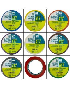 Coloured Insulation Tape - 19mm x 33 mtr