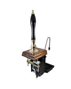 Professional Handpull - Bounty With 1/4pt Water Jacket Clamp-on in Brass & Oak