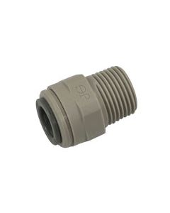 3/8" Push-Fit to 3/8 BSPT Straight Adaptor - John Guest