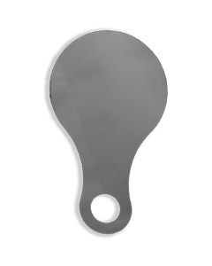 Badge Holder - Round (Lolli-pop) for 1/2"BSP Tap – Stainless Steel