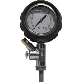 Line Pressure Test Tool (Snifter) 0-60psi Liquid Filled Gauge with ...