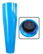 9/16" Thread Blue Creamer Nozzle with 5x0.635mm (25Thou) holes. For Guinness & Stouts